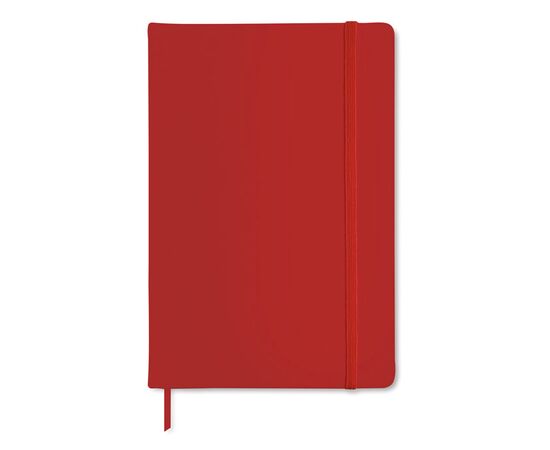 A5 notitieboek, gelinieerd     MO1804- Rood -  MO1804-05