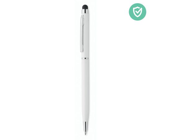Stylus antibacterial pen White -  MO6138-06