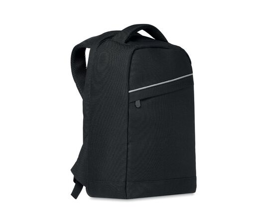Rucksack 600D RPET Schwarz -  MO6157-03