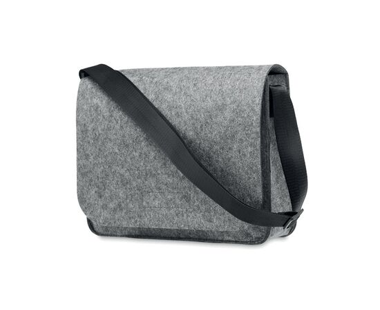 RPET felt laptop bag Grey -  MO6186-07
