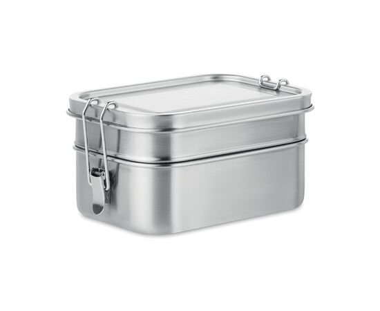 RVS lunchbox 1200ml Mat zilver -  MO6212-16