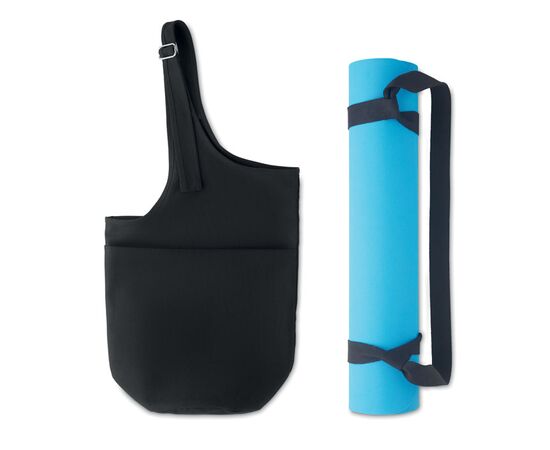 Fitnessmat met accessoires Zwart -  MO6218-03