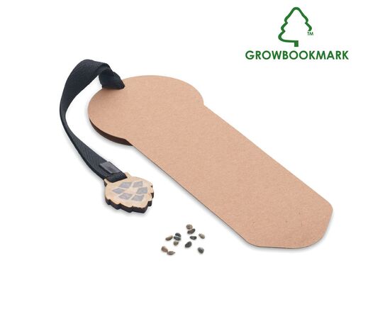 Pine tree bookmark Beige -  MO6226-13