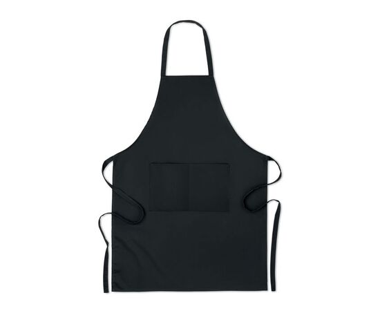Tablier coton orga. 200 gr/m² Noir -  MO6263-03