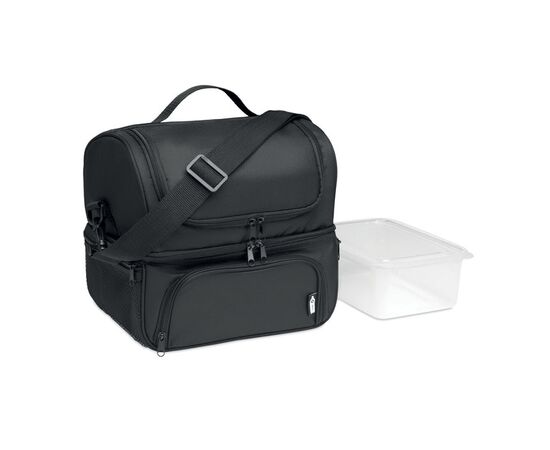 Sac isotherme en 600D RPET Noir -  MO6287-03