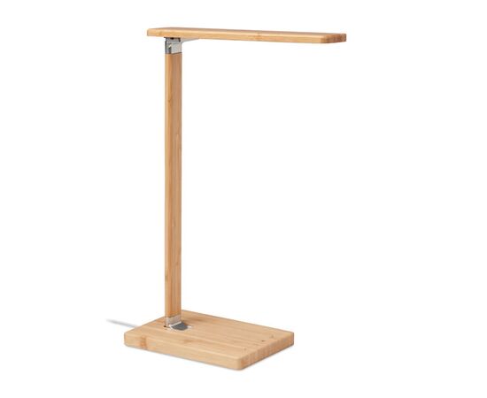 Bureaulamp met oplader 10W Hout -  MO6346-40