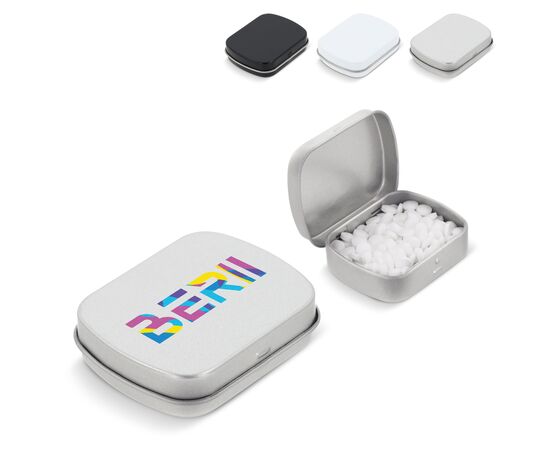Mini tin peppermint box Black -  LT91791-N0002