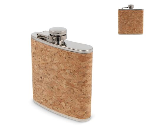 Hip-flask bouchon 170ml Nature -  LT93087-N0094