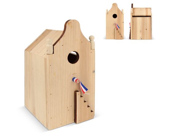 Houten Vogelhuisje  Hout -  LT94564-N0093