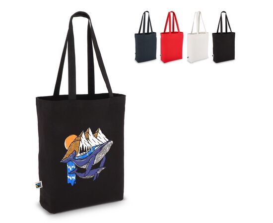 Tasche Fairtrade 270g 42x12x43cm Weiß -  LT95275-N0001