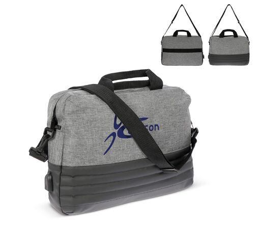 Laptop messenger bag Addison 8L Grey -  LT95288-N0061