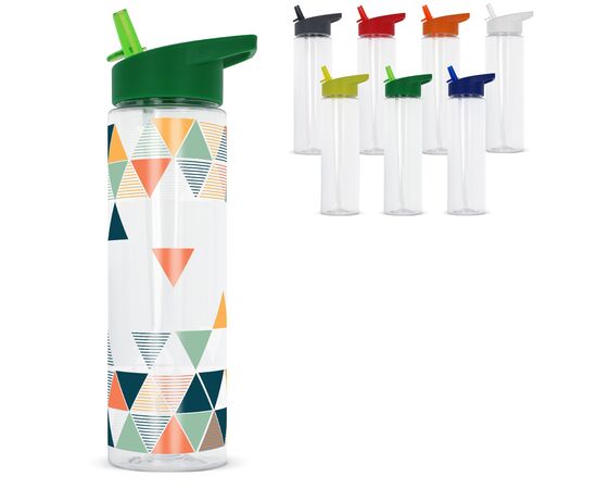 Wasserflasche Avery R-PET 600ml Weiß -  LT98876-N0001