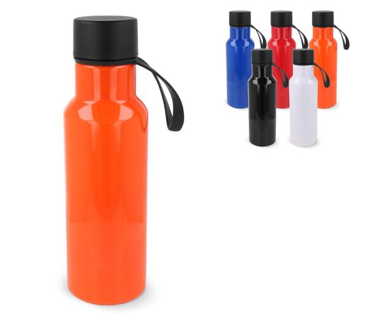 Bouteille d'eau Nouvel R-PET 600ml Noir -  LT98879-N0002 Bouteille d'eau Nouvel R-PET 600ml Noir -  LT98879-N0002