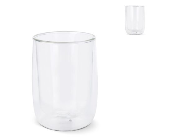 Verre à café double paroi Marian 320 ml Transparent -  LT50551-N0004