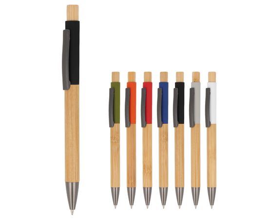 Balpen Madrid bamboe Wit -  LT87752-N0001