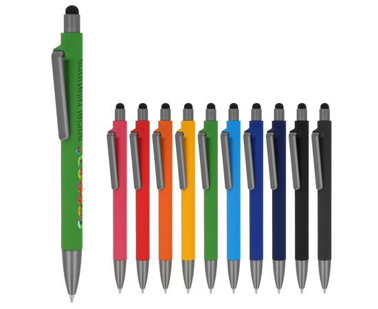 Balpen Madeira stylus R-ABS Donkerblauw -  LT87851-N0010