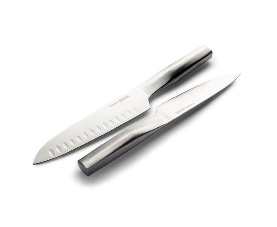 Orrefors Jernverk set de 2 couteaux, acier Argent - Orrefors Jernverk LT54033-N0005