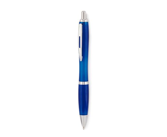 Druckkugelschreiber RPET Transparentes blau -  MO6409-23