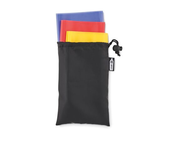 Fitnessbänder 3er Set TPE Schwarz -  MO6461-03