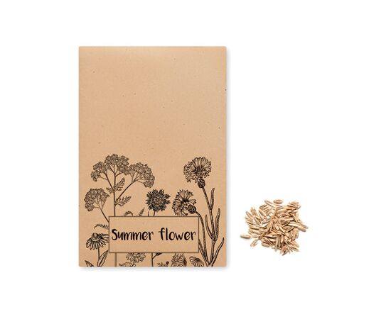 Bloemenzaadjes in envelop Beige -  MO6502-13