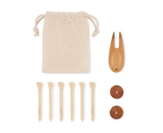 Golfzubehör im Etui Beige -  MO6527-13