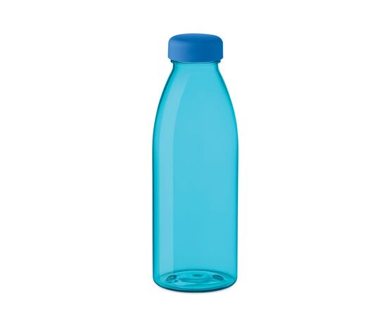 RPET drinkfles 550ml Transparant blauw -  MO6555-23