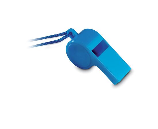 Trillerpfeife mit Band Blau -  MO7168-04