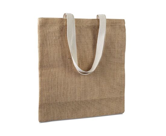 Jute shopping bag Beige -  MO7264-13