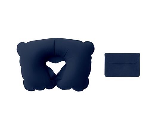 Oreiller gonflable et étui Bleu -  MO7265-04
