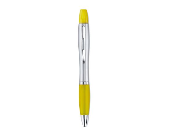 2 in 1 ball pen Yellow -  MO7440-08