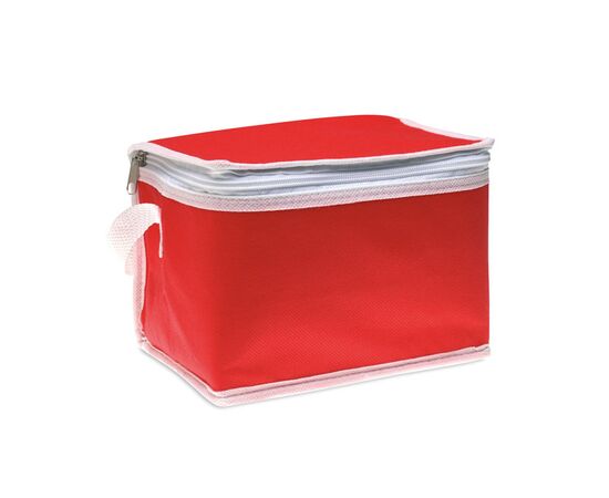 Koeltas voor 6 blikjes Rood -  MO7883-05