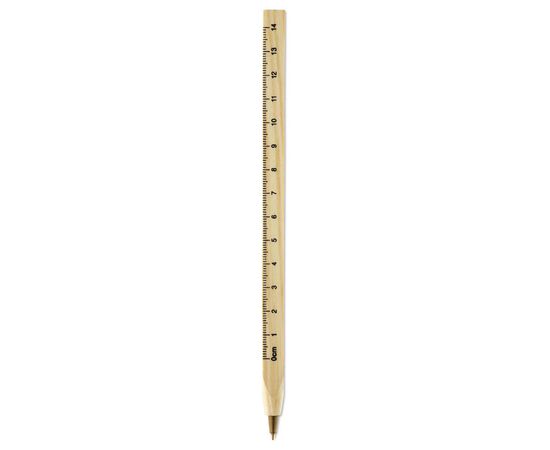 Wooden ruler pen Wood -  MO8200-40