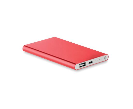 Powerbank 4000 mAh Rot -  MO8735-05