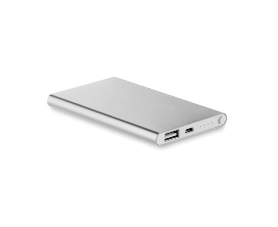 Powerbank ultra plat 4000 mAh Argent mat -  MO8735-16