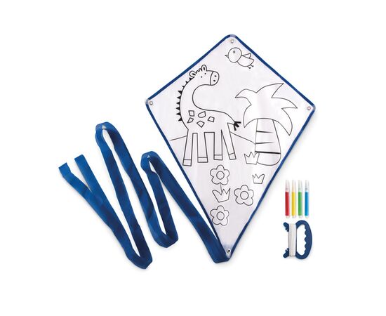 Vlieger met viltstiften Blauw -  MO8925-04