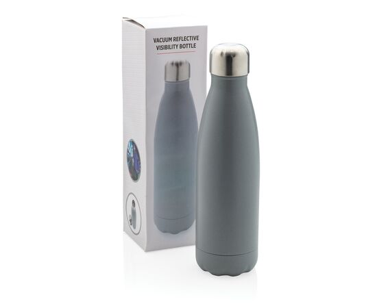 Vacuüm roestvrijstalen reflecterende fles Grijs - XD Collection P436.473