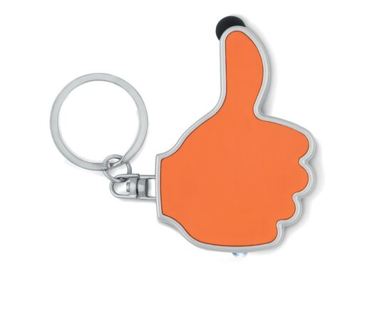 Sleutelhanger thumbs up-vorm Oranje -  MO8940-10
