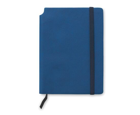 Carnet A5 en PU Bleu -  MO9108-04