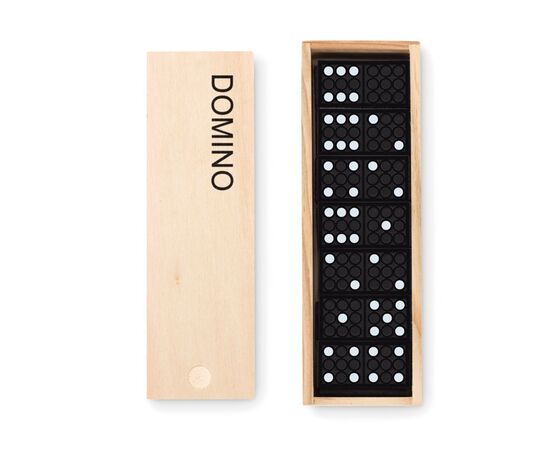 Houten dominospel Hout -  MO9188-40