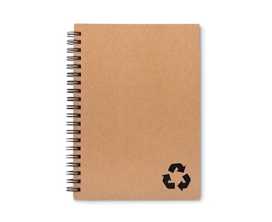 Mineraalpapier notitieboek Zwart -  MO9536-03
