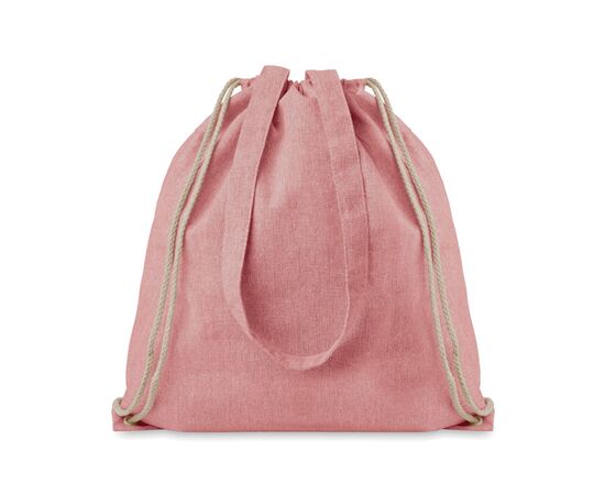 Sac en coton recyclé. Rouge -  MO9603-05 Sac en coton recyclé. Rouge -  MO9603-05