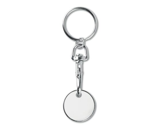 Winkelwagenmuntje Wit -  MO9748-06