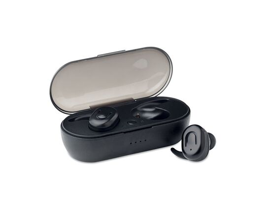 Ecouteurs avec chargeur Noir -  MO9754-03