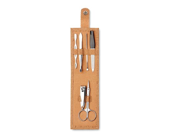 Set de manucure en liège Beige -  MO9798-13