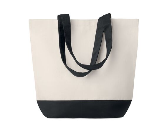 Canvas beach bag 280gr/m2 Black -  MO9816-03