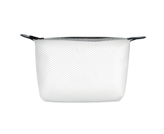EVA mesh toilettas Transparant wit -  MO9827-26