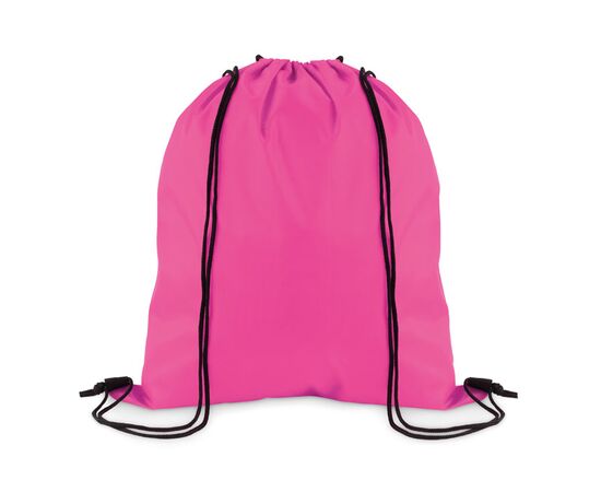 Polyester rugzak met koord Fuchsia -  MO9828-38