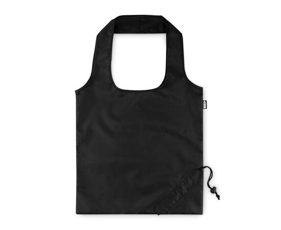 Sac de courses pliable en RPET Noir -  MO9861-03