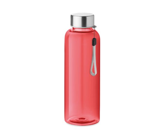 RPET bottle 500ml Transparent red -  MO9910-25