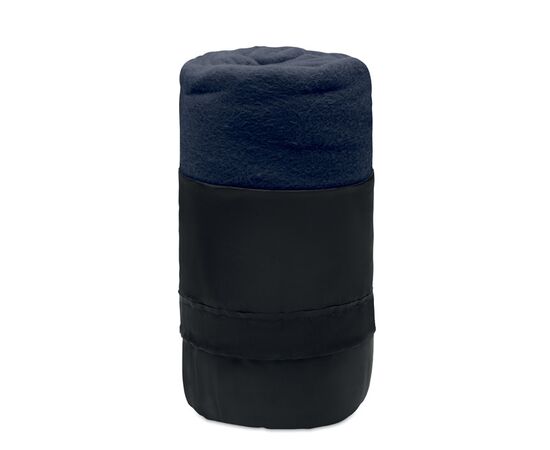 Couverture de voyage en RPET Bleu -  MO9935-04
